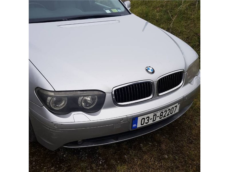 Накладка на порог BMW 7 E65/E66 2003