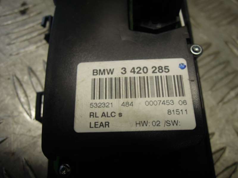 Переключатель света к BMW X3, 2008, купить | DT-37460. Фото #3